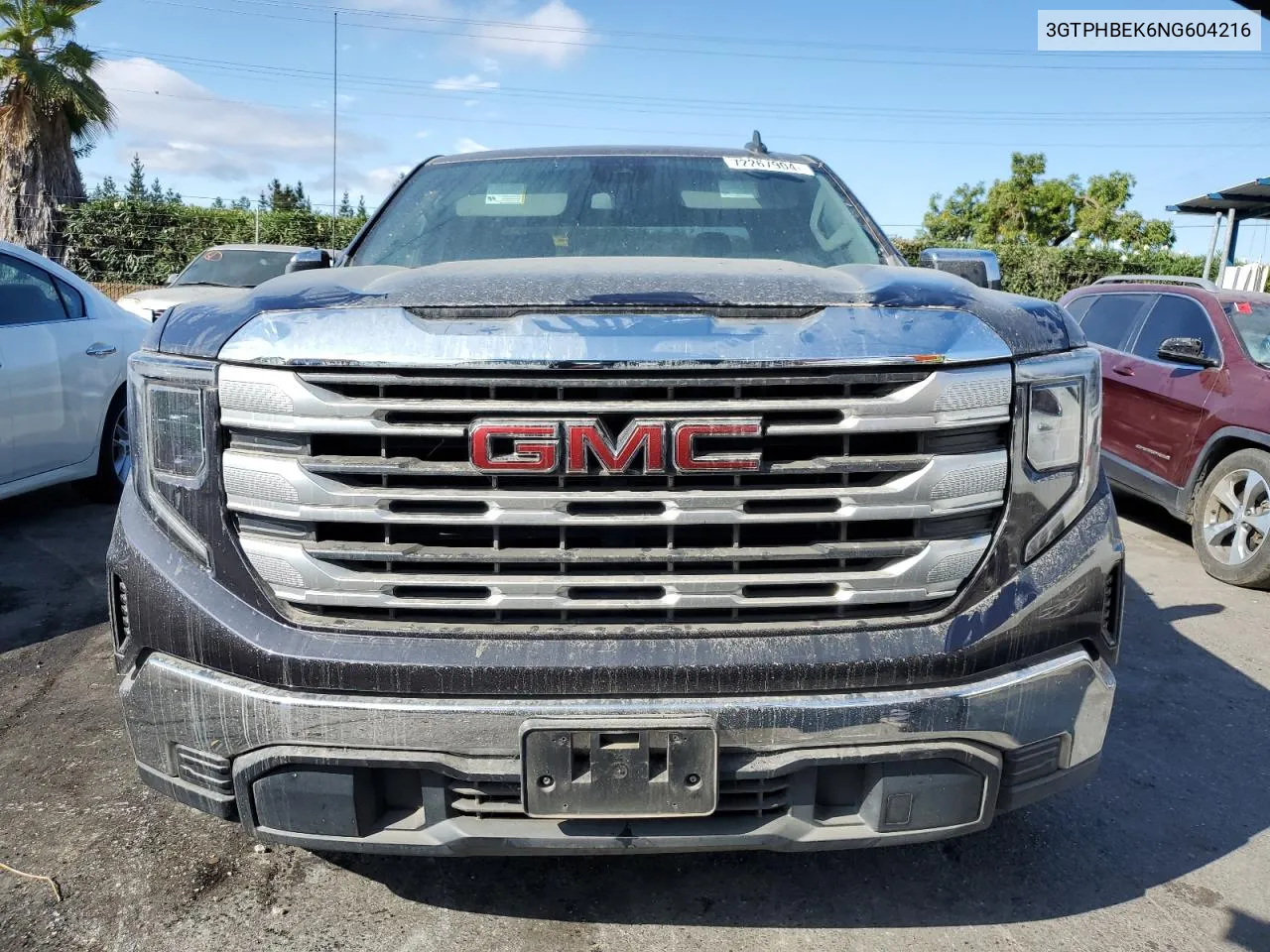 3GTPHBEK6NG604216 2022 GMC Sierra C1500 Sle