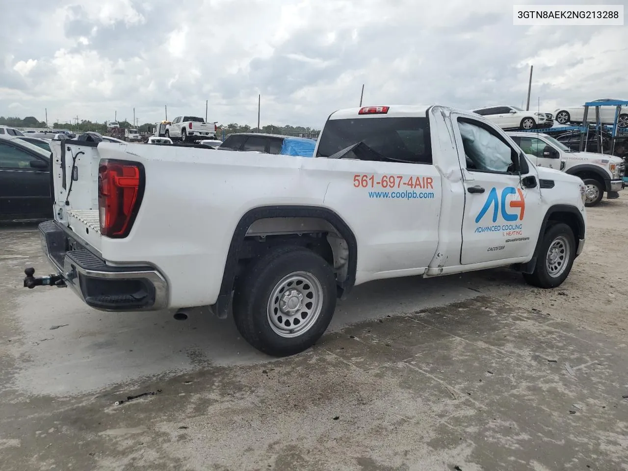 2022 GMC Sierra Limited C1500 VIN: 3GTN8AEK2NG213288 Lot: 72508314