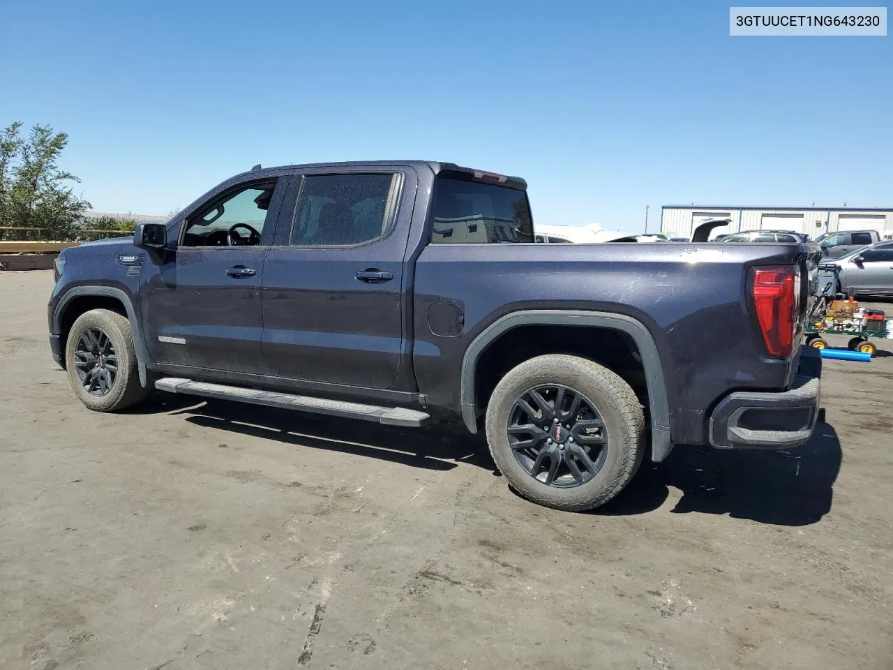 2022 GMC Sierra K1500 Elevation VIN: 3GTUUCET1NG643230 Lot: 72741864