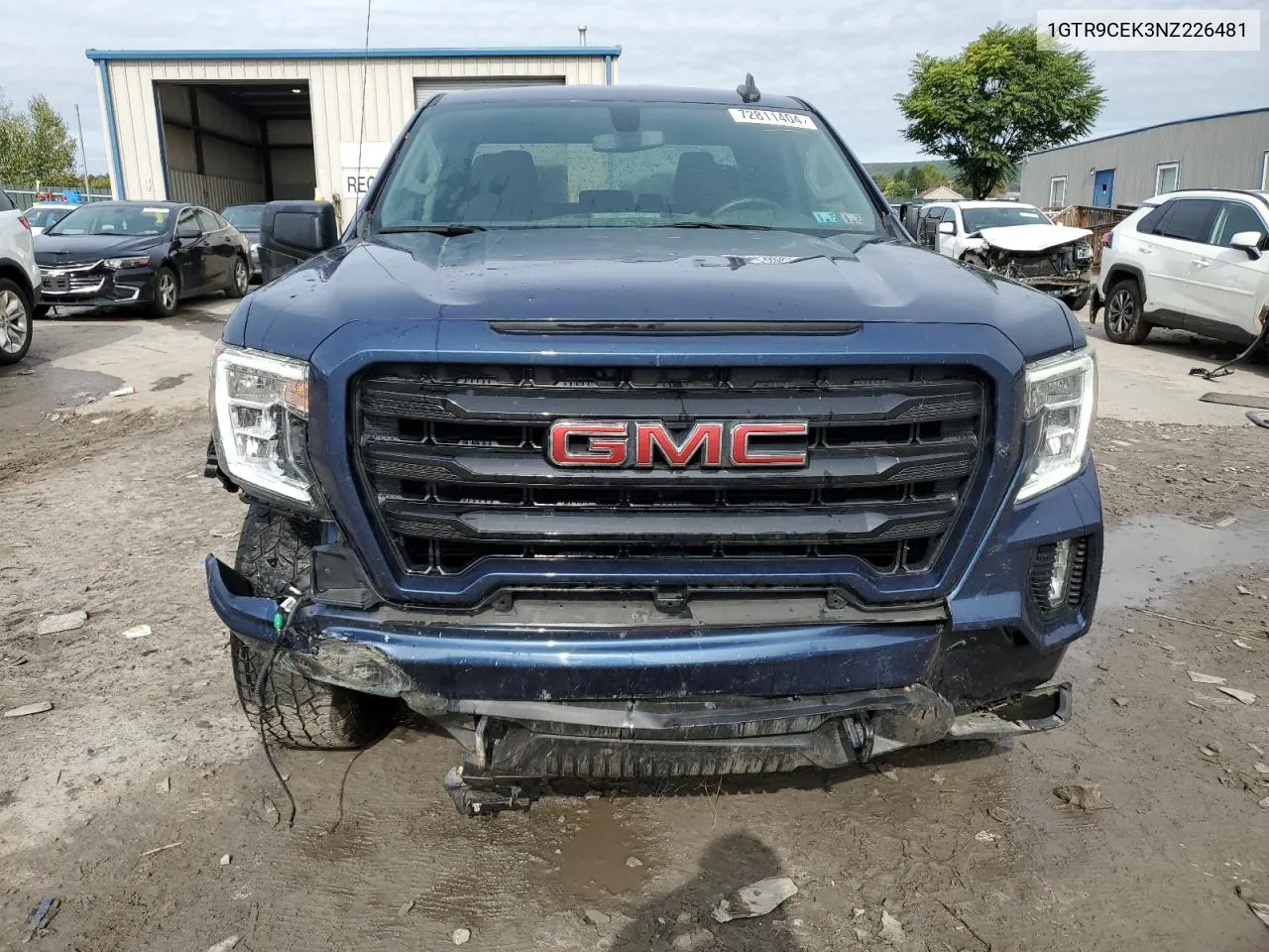 2022 GMC Sierra Limited K1500 Elevation VIN: 1GTR9CEK3NZ226481 Lot: 72811404