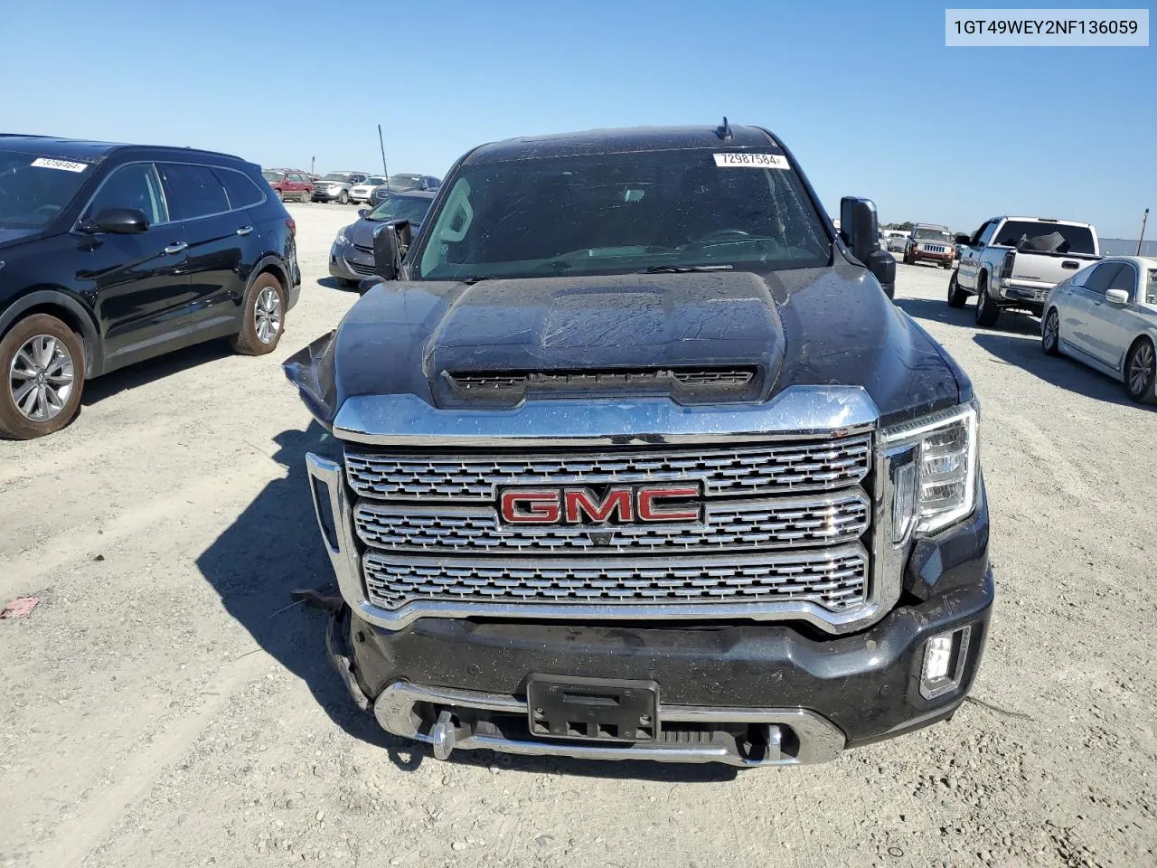 1GT49WEY2NF136059 2022 GMC Sierra K3500 Denali