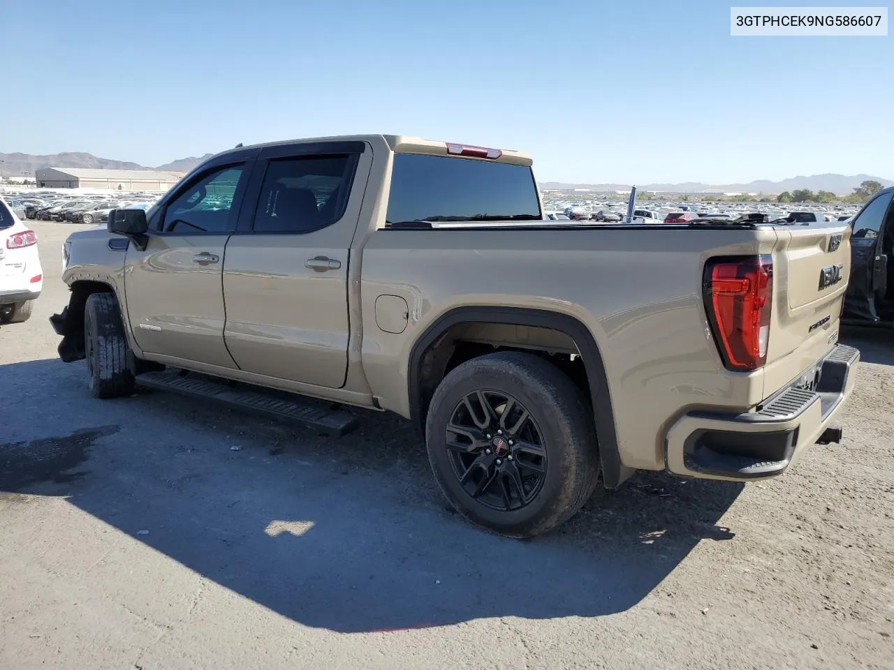 2022 GMC Sierra C1500 Elevation VIN: 3GTPHCEK9NG586607 Lot: 73157224