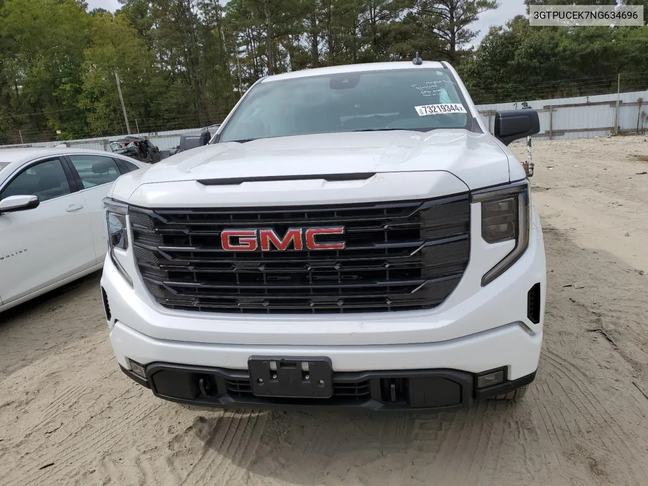 2022 GMC Sierra K1500 Elevation VIN: 3GTPUCEK7NG634696 Lot: 73219344