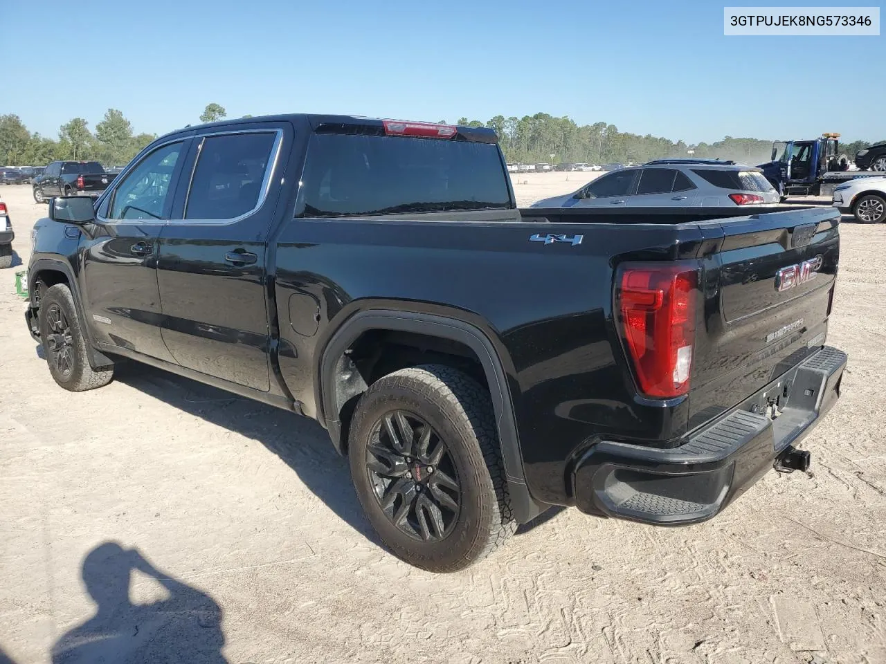 2022 GMC Sierra K1500 Elevation-L VIN: 3GTPUJEK8NG573346 Lot: 73247154