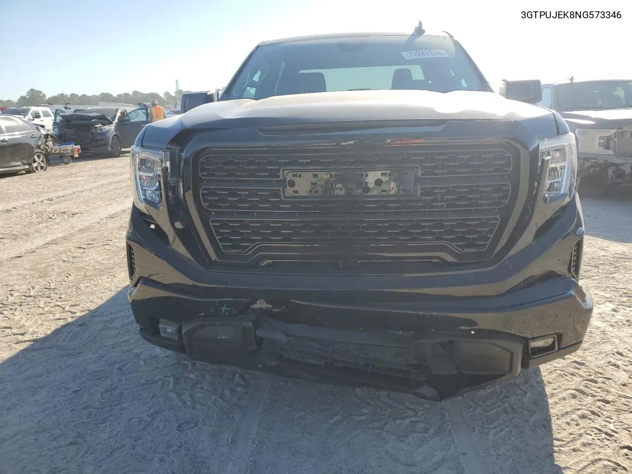 2022 GMC Sierra K1500 Elevation-L VIN: 3GTPUJEK8NG573346 Lot: 73247154