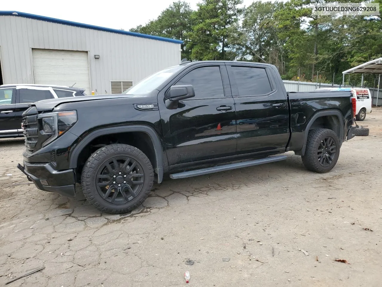 2022 GMC Sierra K1500 Elevation VIN: 3GTUUCED3NG629208 Lot: 73348964