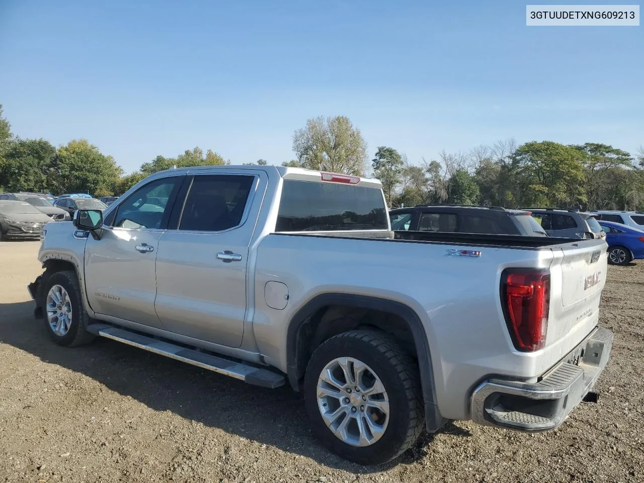 2022 GMC Sierra K1500 Slt VIN: 3GTUUDETXNG609213 Lot: 73537184