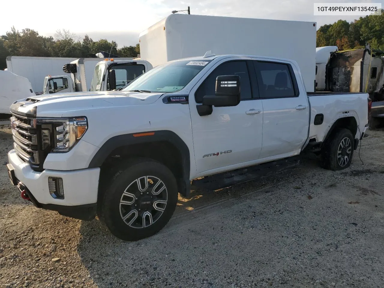 2022 GMC Sierra K2500 At4 VIN: 1GT49PEYXNF135425 Lot: 73832484