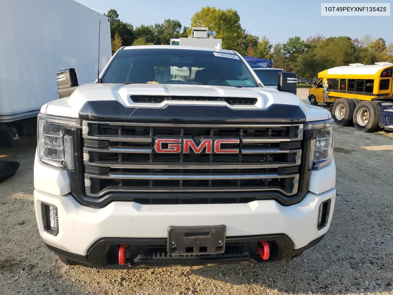 2022 GMC Sierra K2500 At4 VIN: 1GT49PEYXNF135425 Lot: 73832484