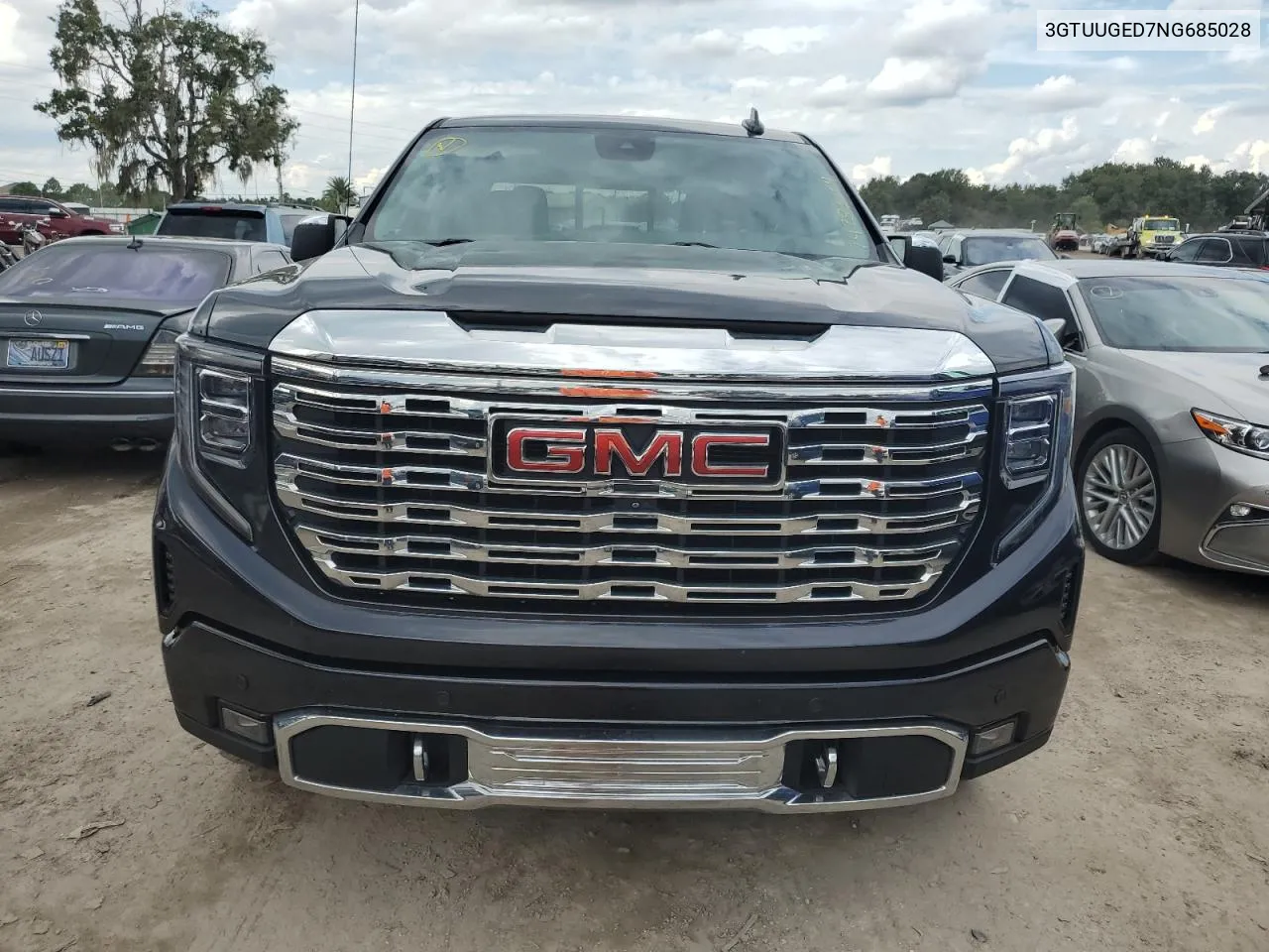 2022 GMC Sierra K1500 Denali VIN: 3GTUUGED7NG685028 Lot: 74283704