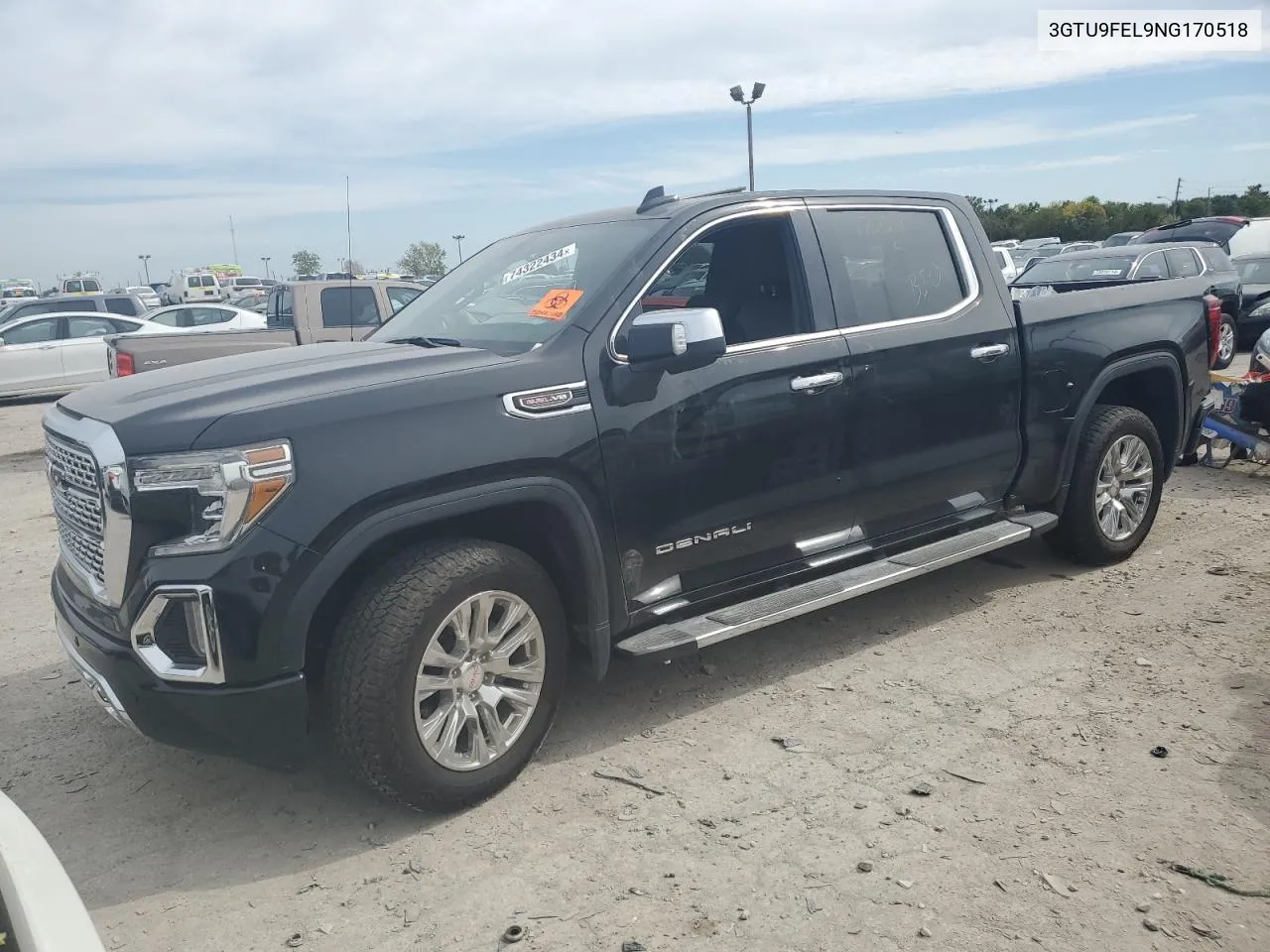 3GTU9FEL9NG170518 2022 GMC Sierra Limited K1500 Denali