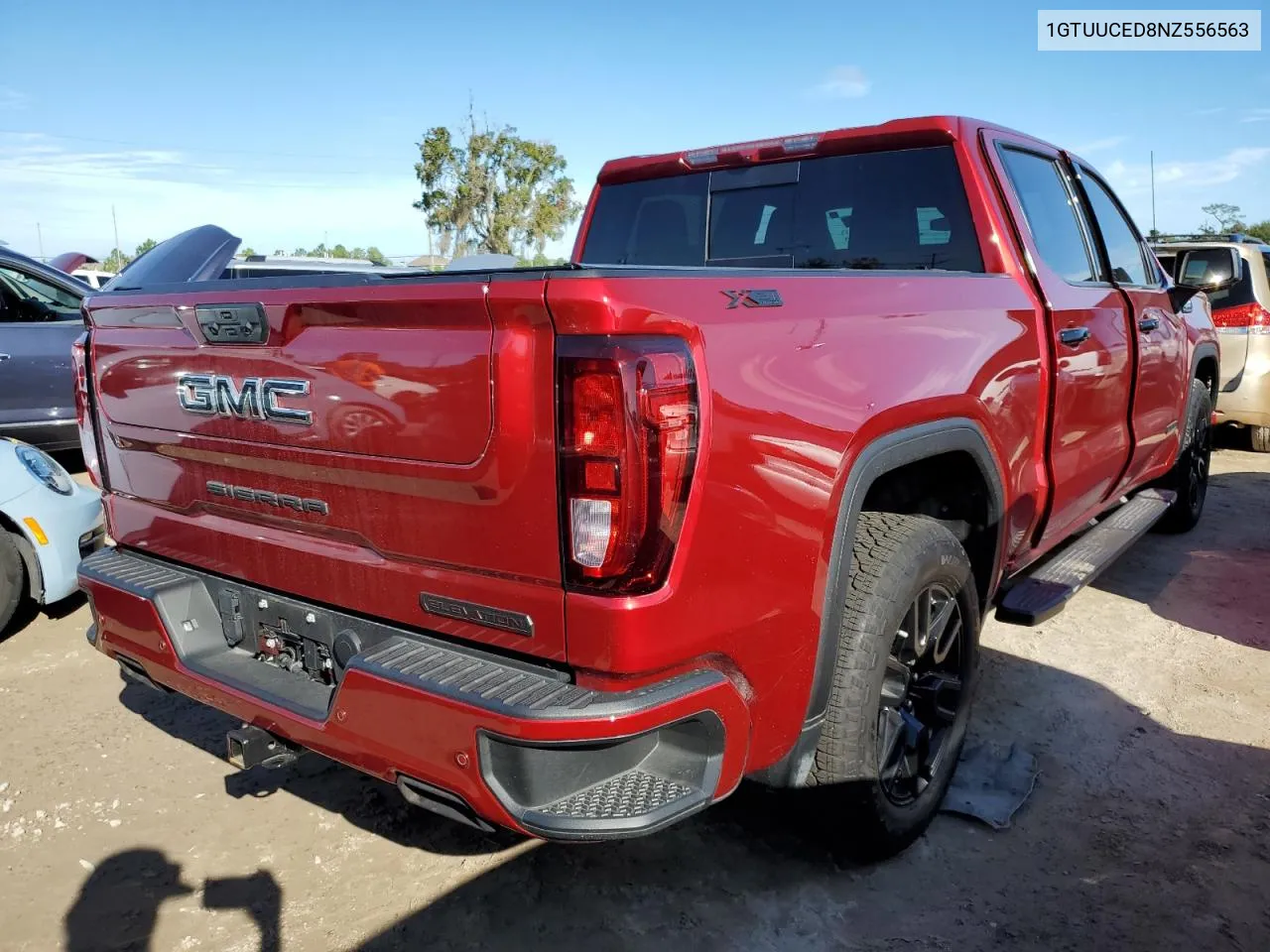 2022 GMC Sierra K1500 Elevation VIN: 1GTUUCED8NZ556563 Lot: 74588634