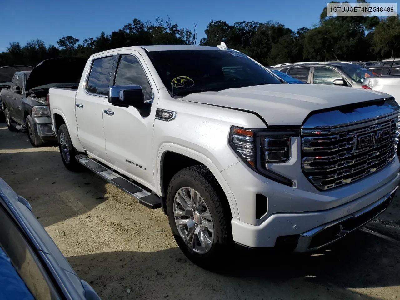 1GTUUGET4NZ548488 2022 GMC Sierra K1500 Denali