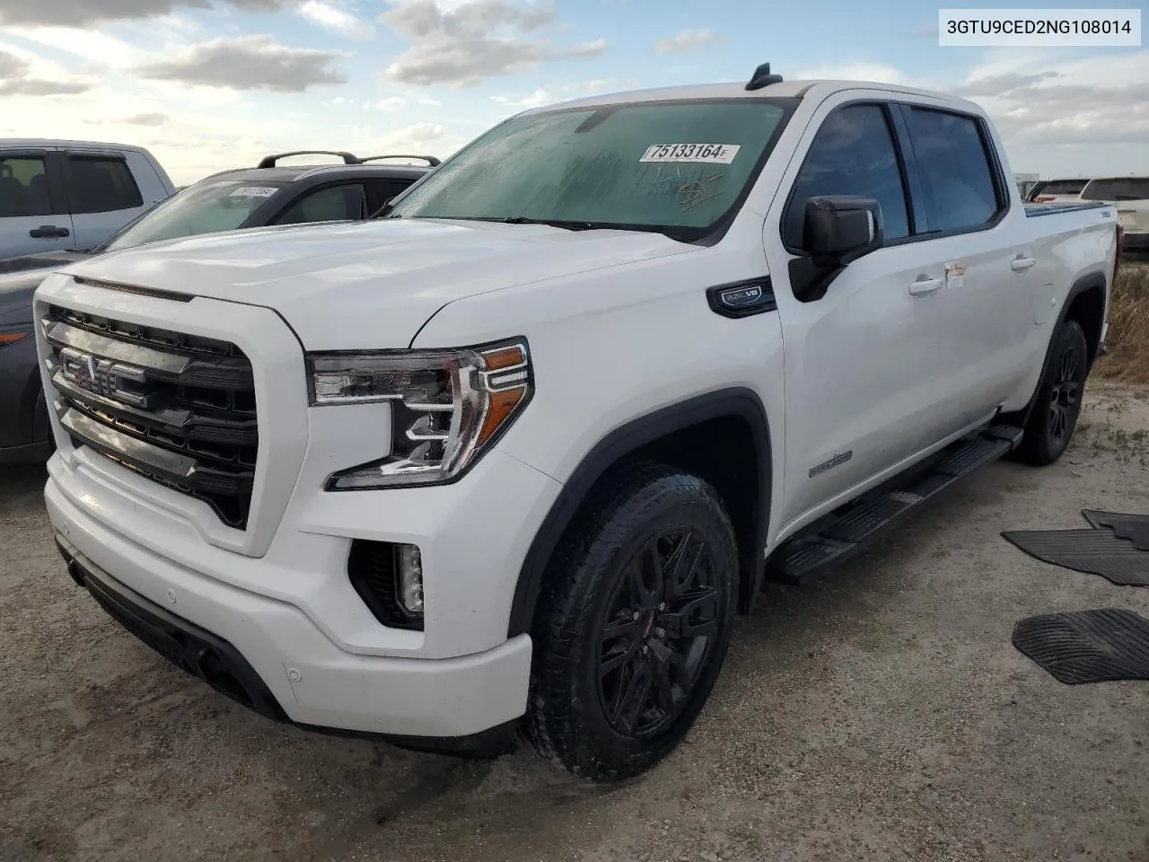 2022 GMC Sierra Limited K1500 Elevation VIN: 3GTU9CED2NG108014 Lot: 75133164