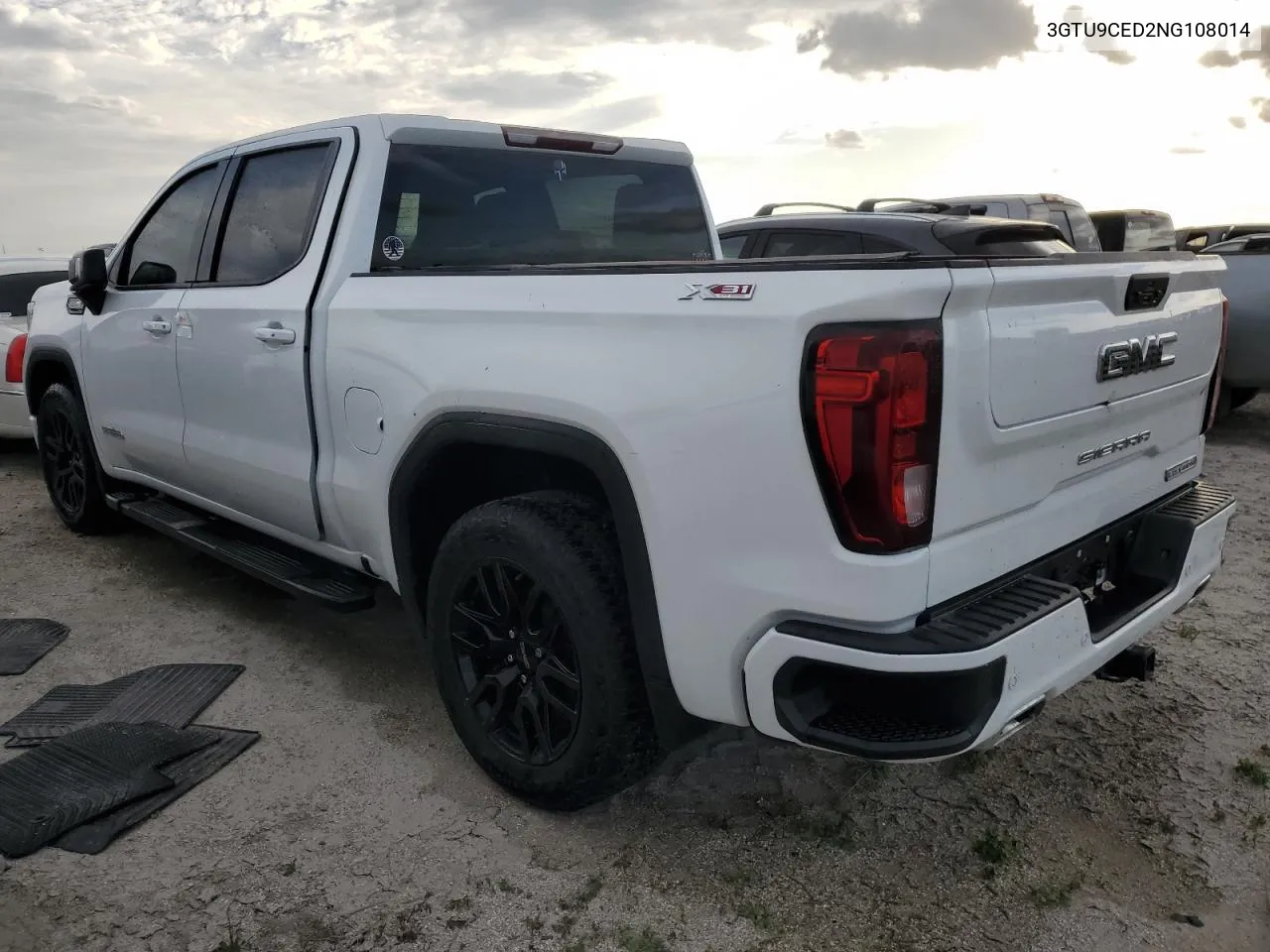 2022 GMC Sierra Limited K1500 Elevation VIN: 3GTU9CED2NG108014 Lot: 75133164