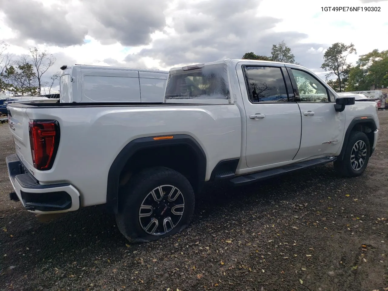 2022 GMC Sierra K2500 At4 VIN: 1GT49PE76NF190302 Lot: 75176094