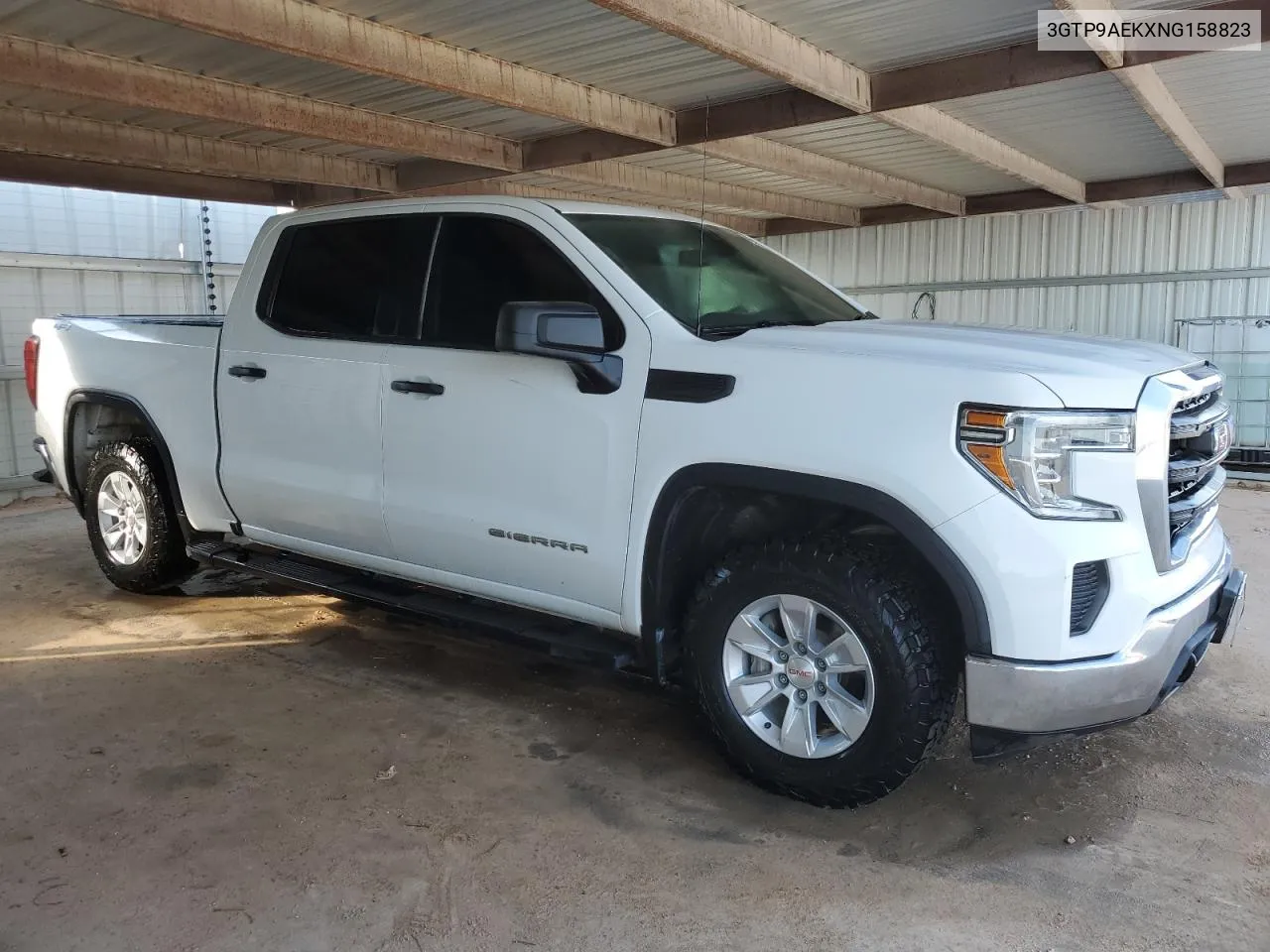 2022 GMC Sierra Limited K1500 VIN: 3GTP9AEKXNG158823 Lot: 75646674