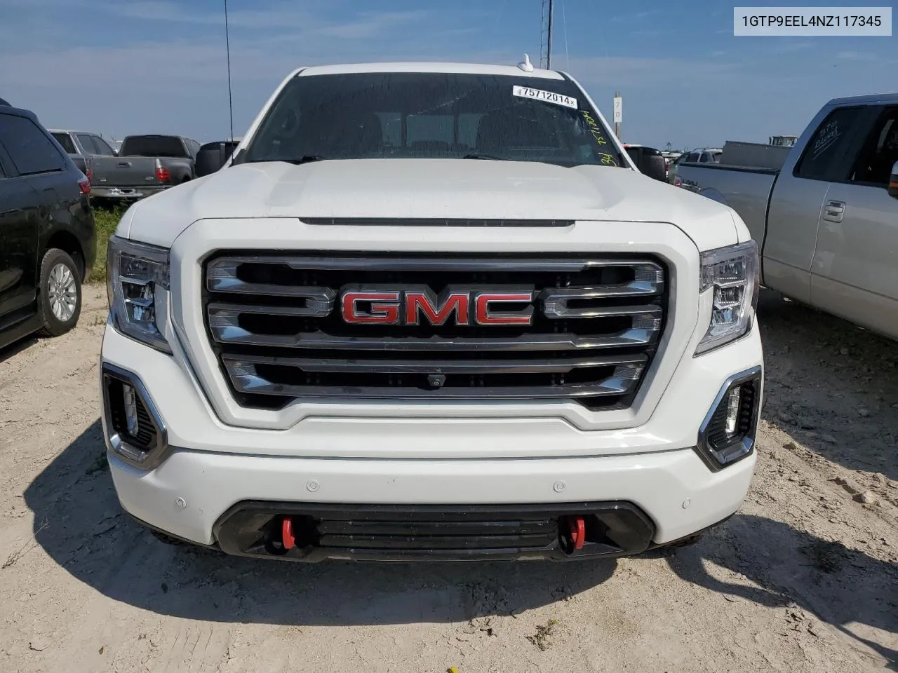 2022 GMC Sierra Limited K1500 At4 VIN: 1GTP9EEL4NZ117345 Lot: 75712014