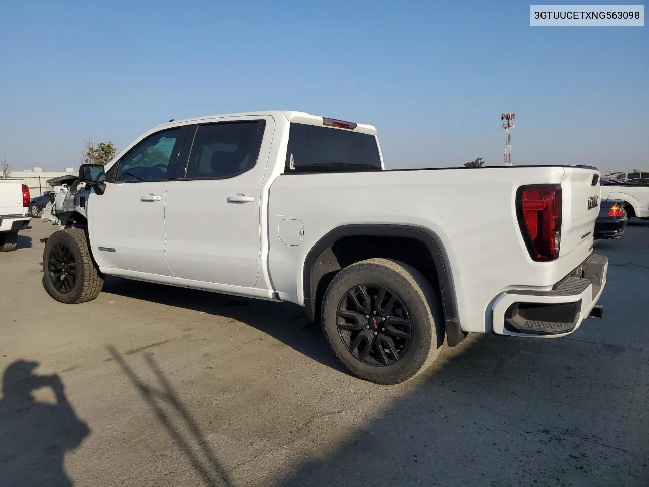 2022 GMC Sierra K1500 Elevation VIN: 3GTUUCETXNG563098 Lot: 75935784