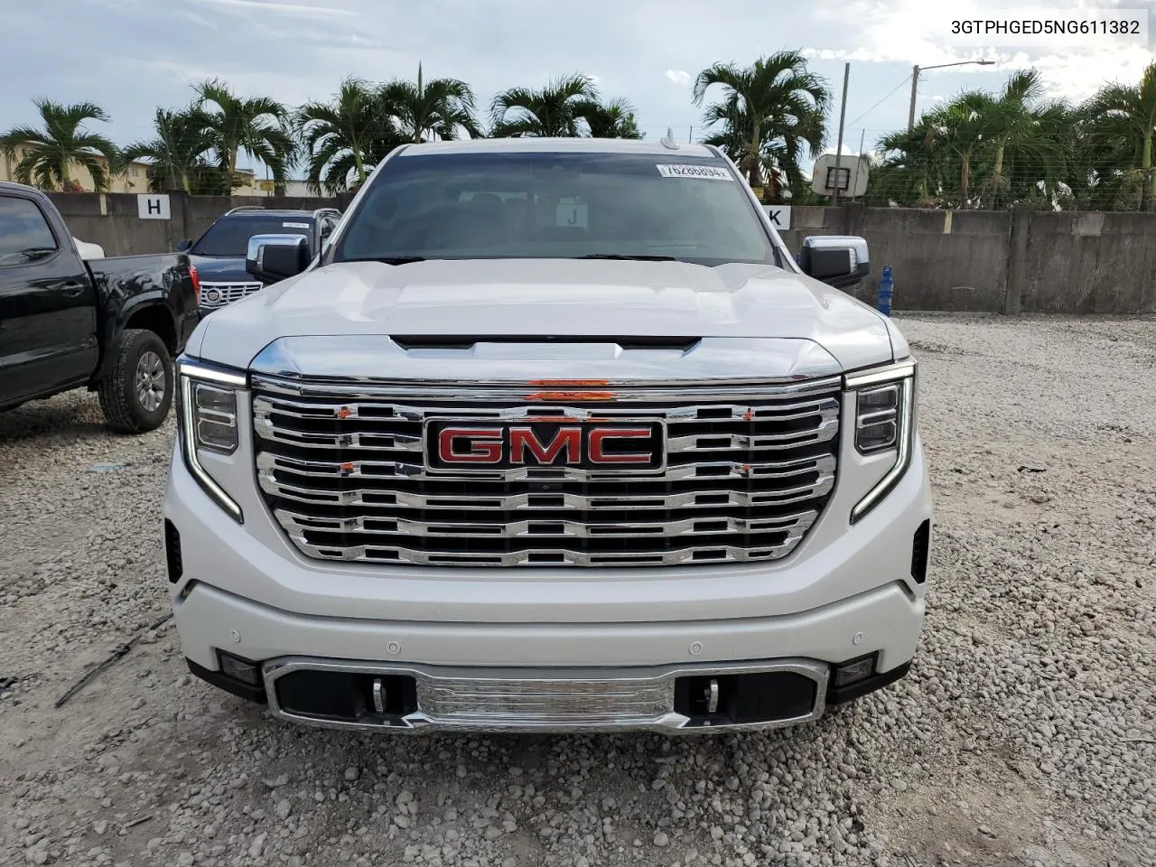 2022 GMC Sierra C1500 Denali VIN: 3GTPHGED5NG611382 Lot: 76286894