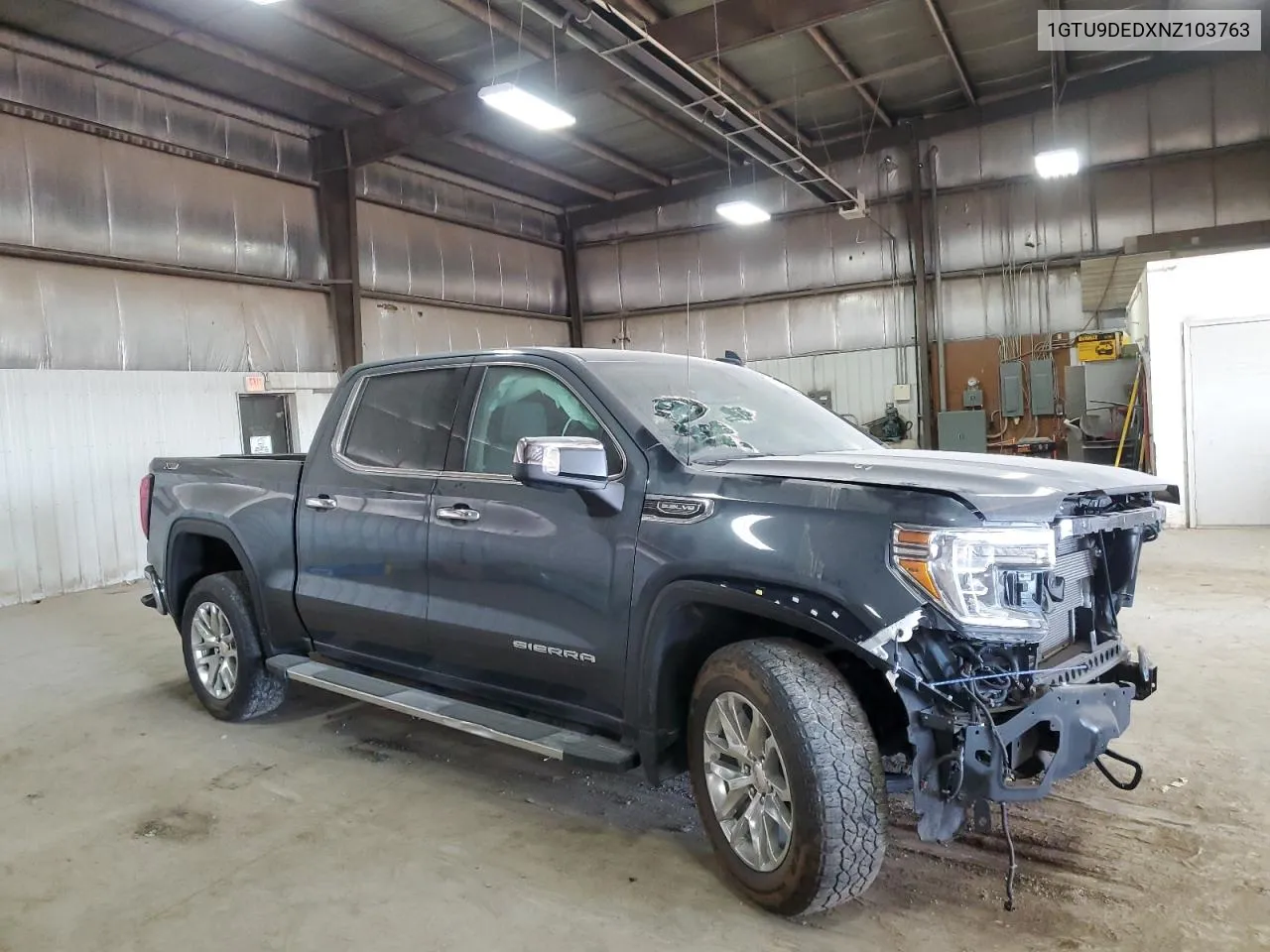 2022 GMC Sierra Limited K1500 Slt VIN: 1GTU9DEDXNZ103763 Lot: 77016374