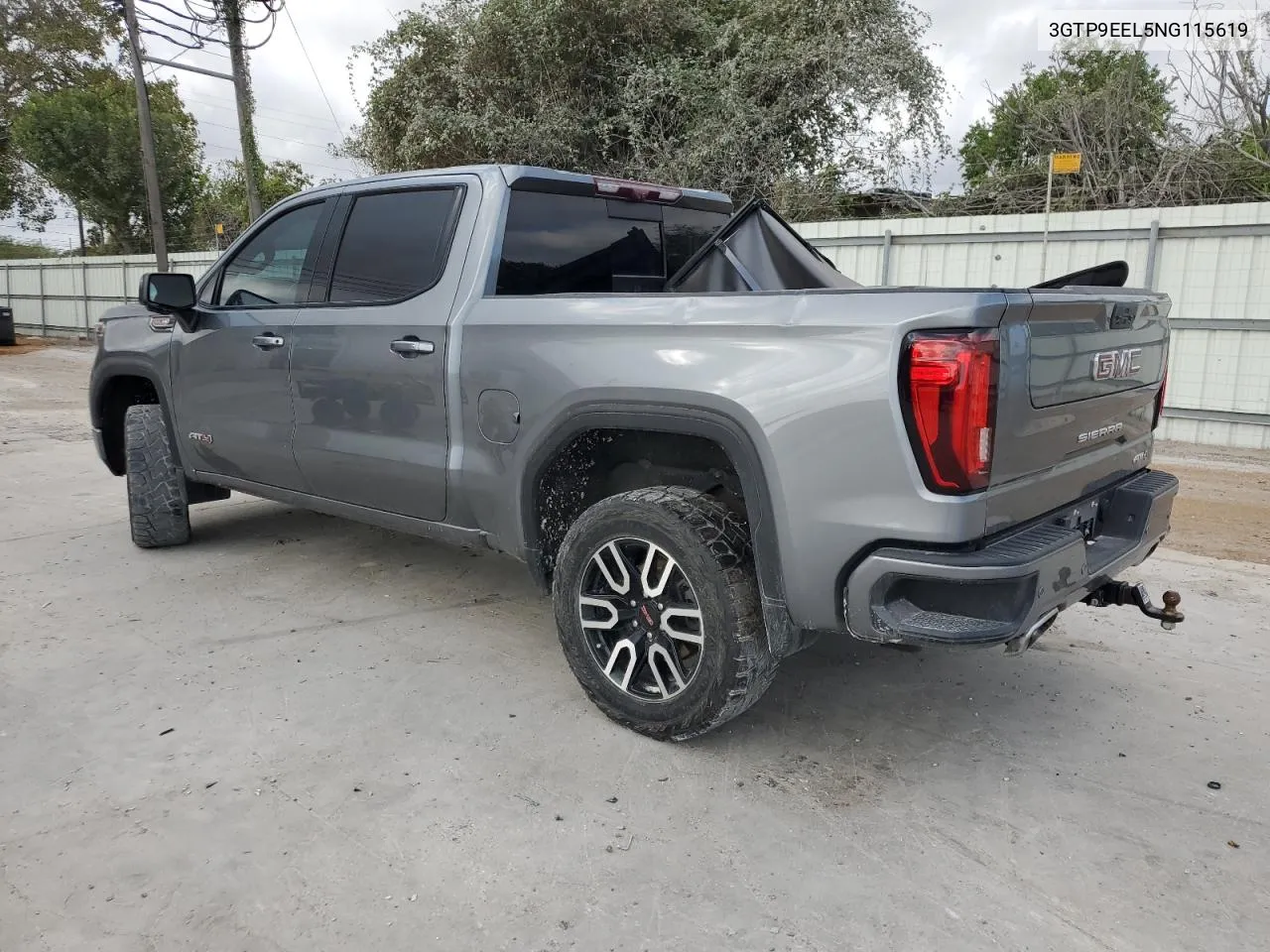 2022 GMC Sierra Limited K1500 At4 VIN: 3GTP9EEL5NG115619 Lot: 78407284