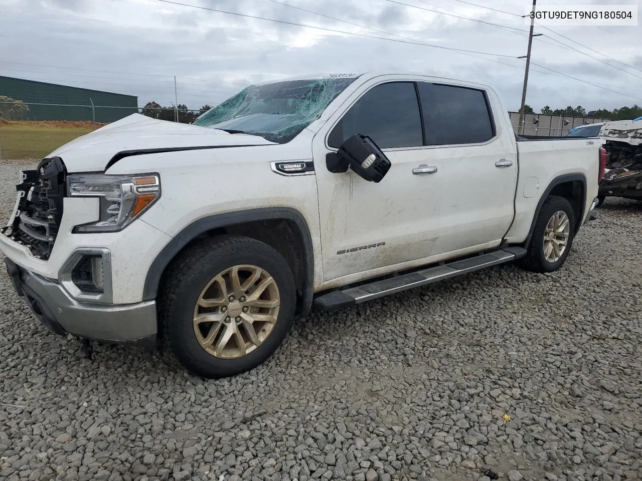 2022 GMC Sierra Limited K1500 Slt VIN: 3GTU9DET9NG180504 Lot: 79553134