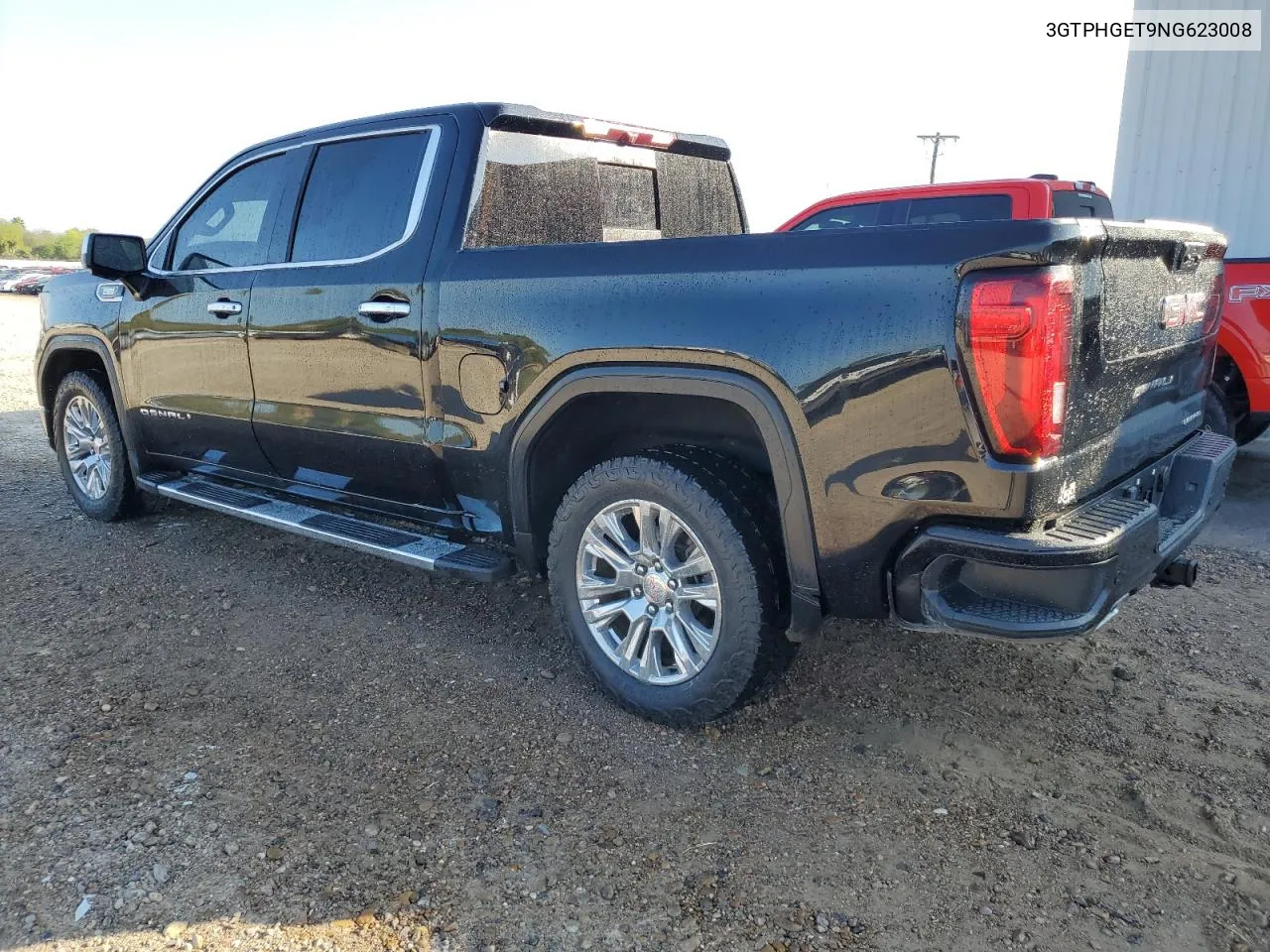 2022 GMC Sierra C1500 Denali VIN: 3GTPHGET9NG623008 Lot: 80379004