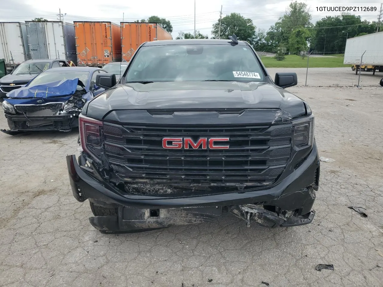 2023 GMC Sierra K1500 Elevation VIN: 1GTUUCED9PZ112689 Lot: 54548774