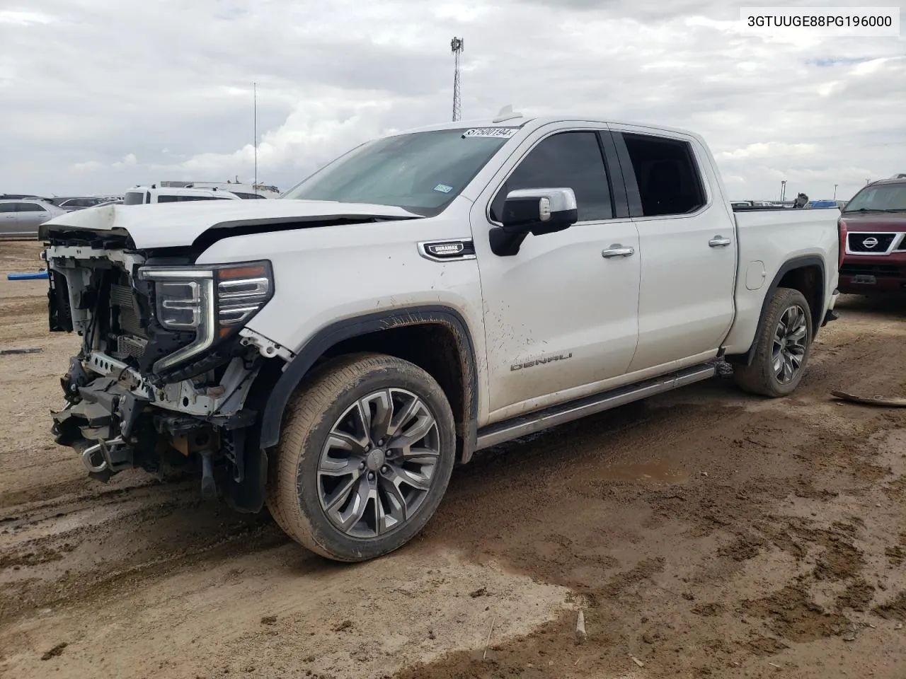 2023 GMC Sierra K1500 Denali VIN: 3GTUUGE88PG196000 Lot: 57500194