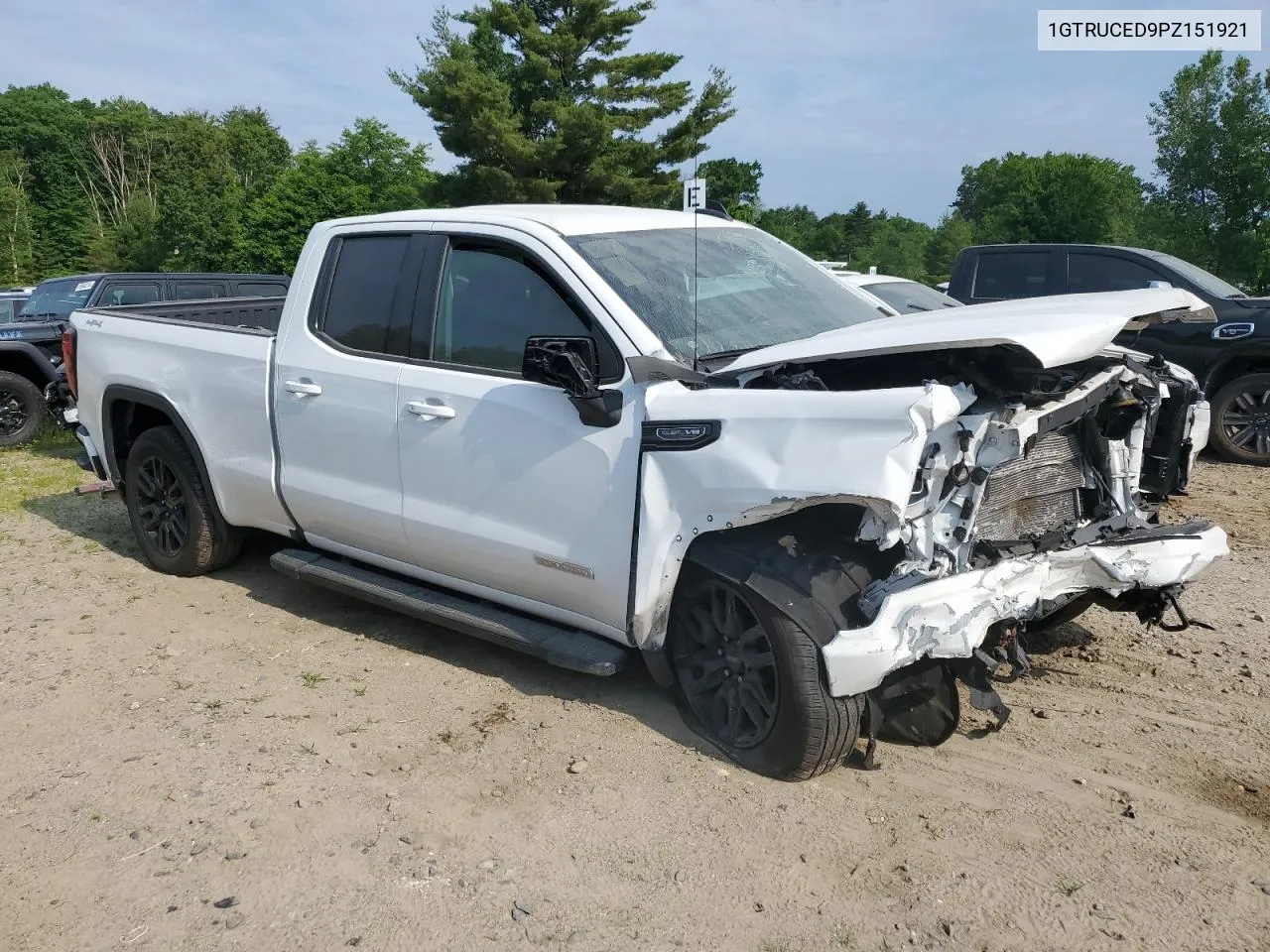 2023 GMC Sierra K1500 Elevation VIN: 1GTRUCED9PZ151921 Lot: 58630114