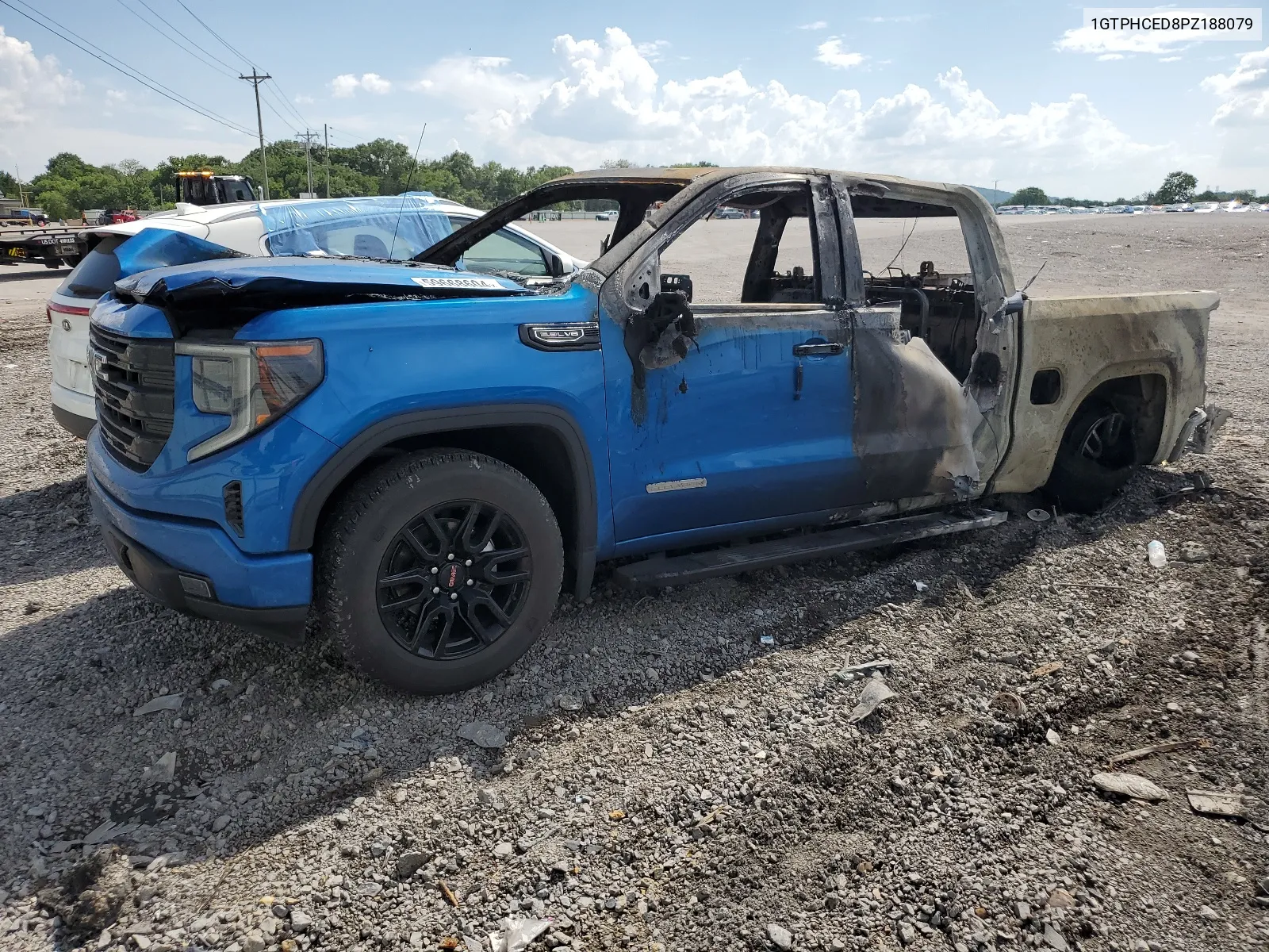 2023 GMC Sierra C1500 Elevation VIN: 1GTPHCED8PZ188079 Lot: 59668604