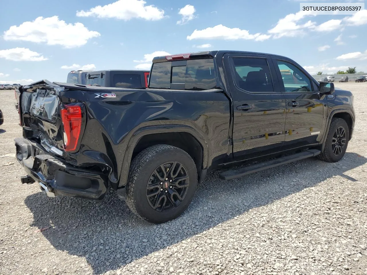 2023 GMC Sierra K1500 Elevation VIN: 3GTUUCED8PG305397 Lot: 59855214