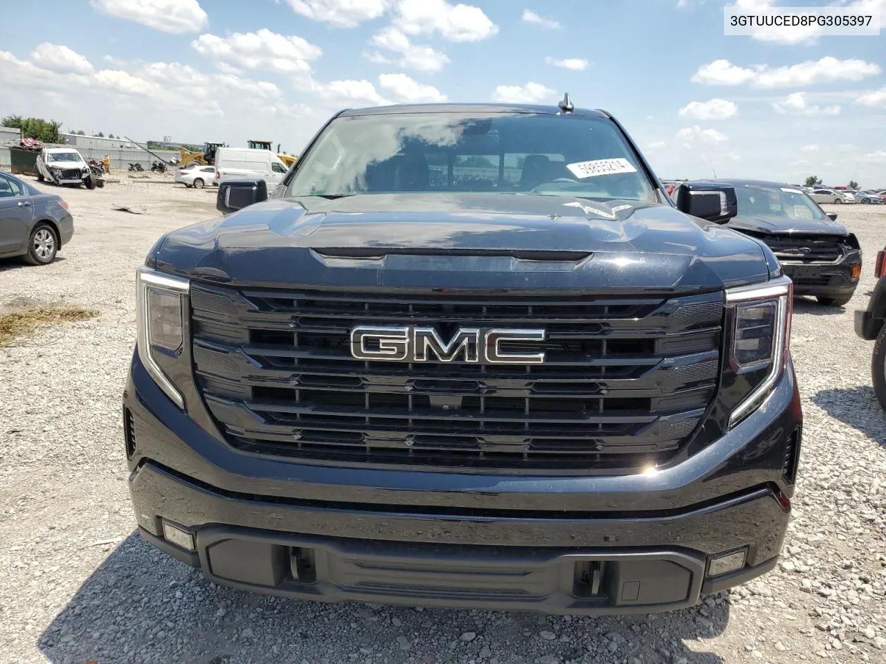 2023 GMC Sierra K1500 Elevation VIN: 3GTUUCED8PG305397 Lot: 59855214