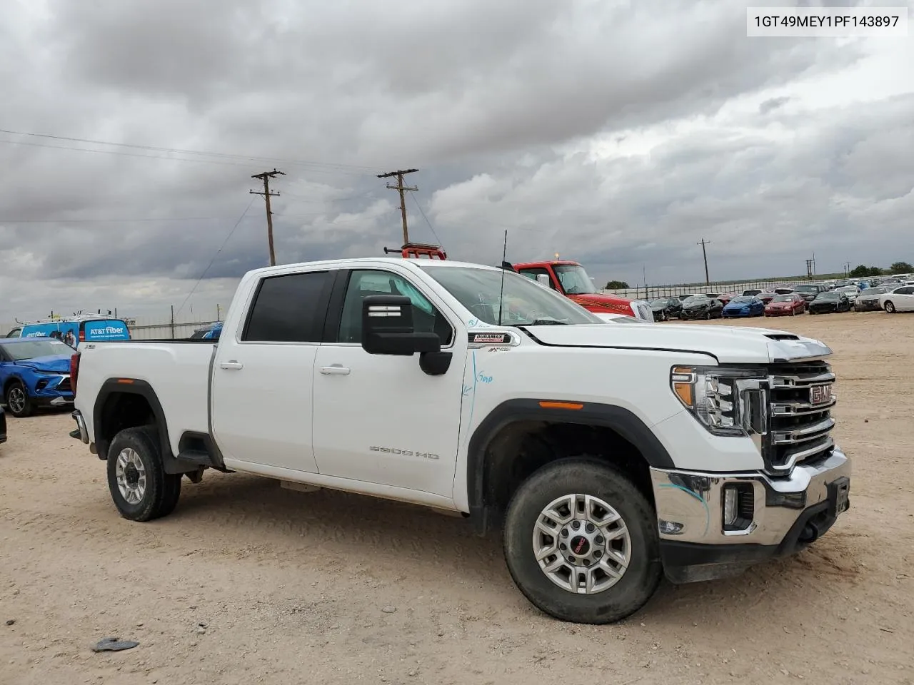 2023 GMC Sierra K2500 Sle VIN: 1GT49MEY1PF143897 Lot: 59977874