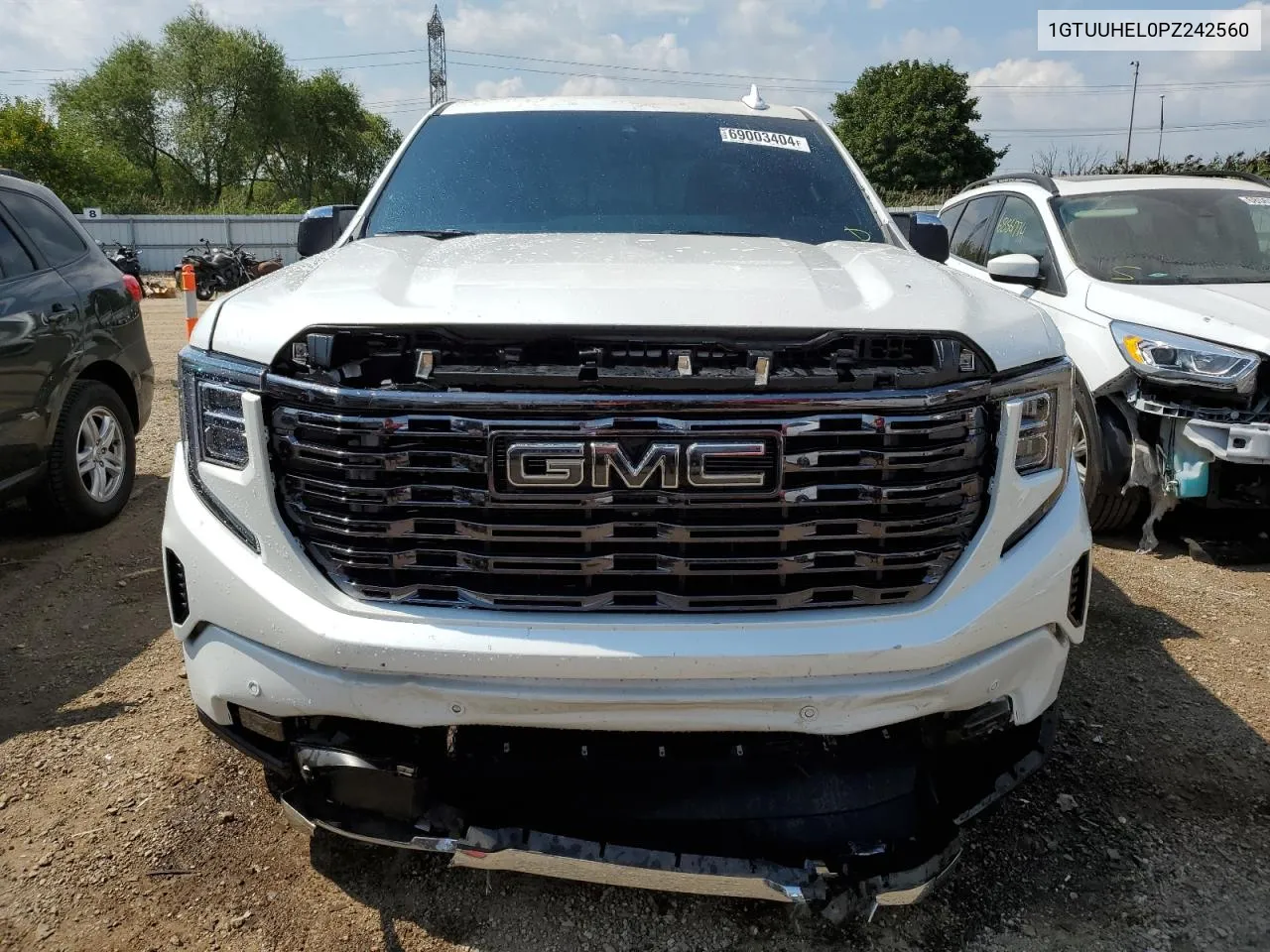 2023 GMC Sierra K1500 Denali Ultimate VIN: 1GTUUHEL0PZ242560 Lot: 69003404