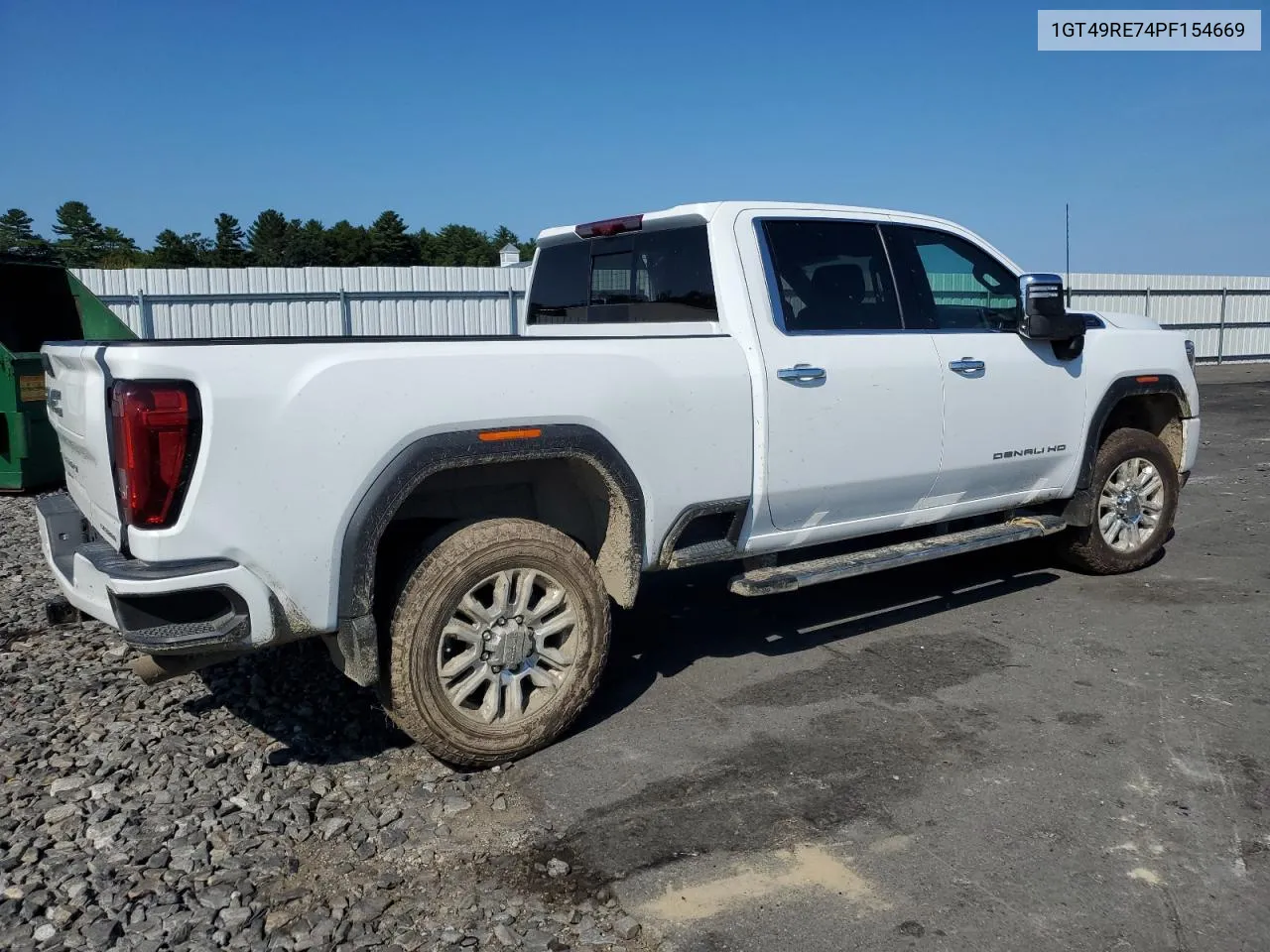 2023 GMC Sierra K2500 Denali VIN: 1GT49RE74PF154669 Lot: 70130654