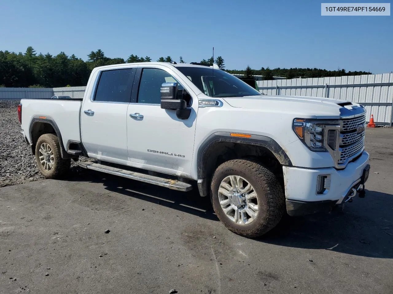 2023 GMC Sierra K2500 Denali VIN: 1GT49RE74PF154669 Lot: 70130654