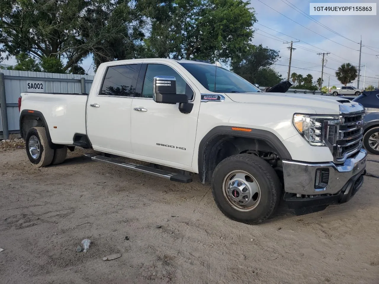 2023 GMC Sierra K3500 Slt VIN: 1GT49UEY0PF155863 Lot: 71072674