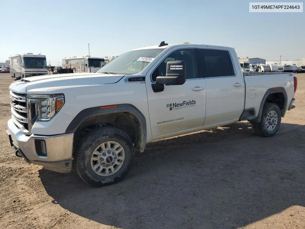 2023 GMC Sierra K2500 Sle VIN: 1GT49ME74PF224643 Lot: 71129234