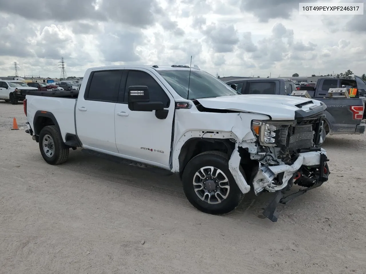 2023 GMC Sierra K2500 At4 VIN: 1GT49PEYXPF246317 Lot: 71303434