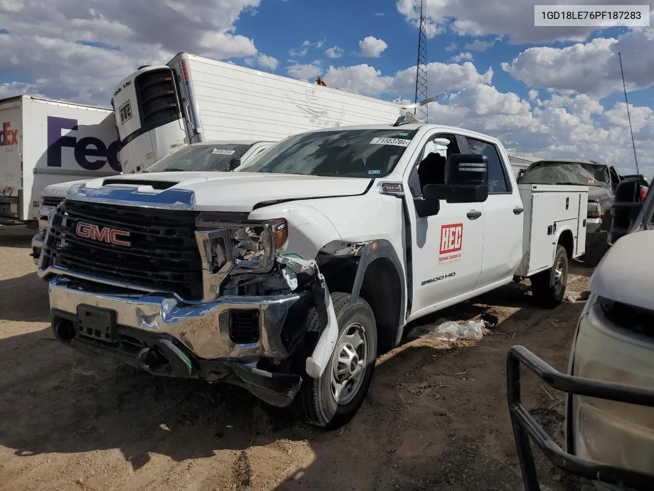 2023 GMC Sierra C2500 Heavy Duty VIN: 1GD18LE76PF187283 Lot: 71553704