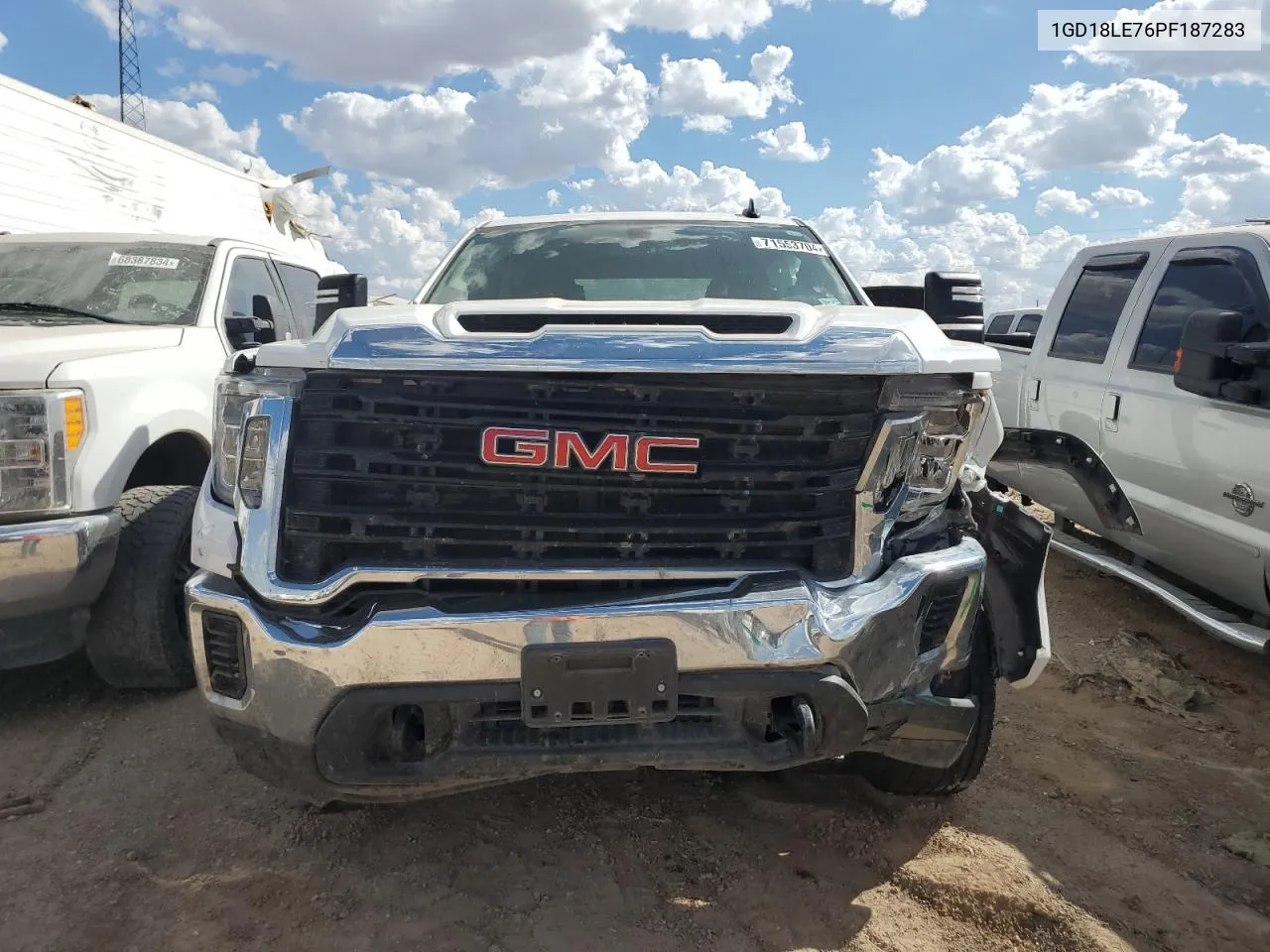 2023 GMC Sierra C2500 Heavy Duty VIN: 1GD18LE76PF187283 Lot: 71553704