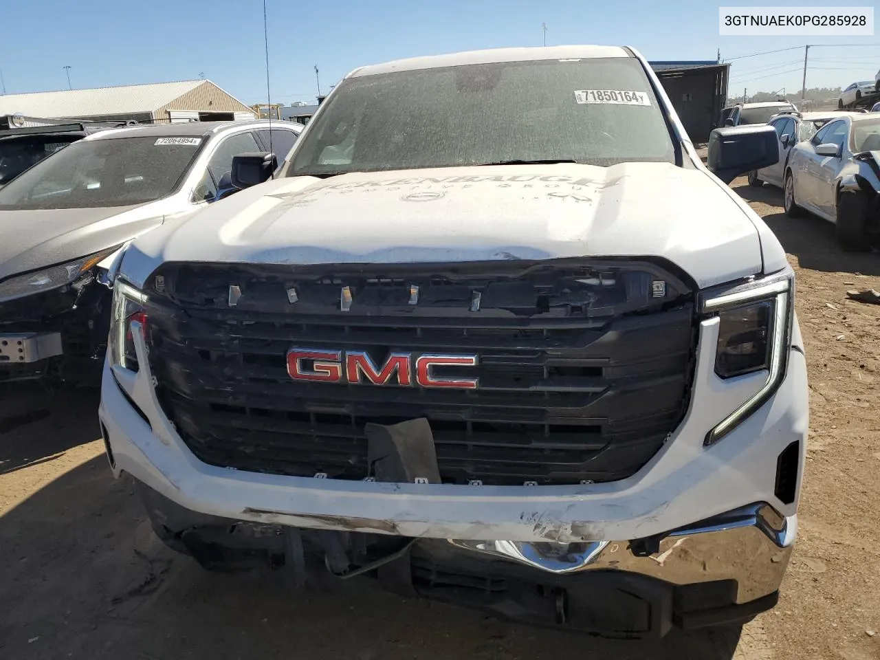 2023 GMC Sierra K1500 VIN: 3GTNUAEK0PG285928 Lot: 71850164