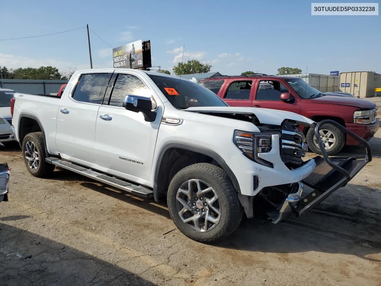 2023 GMC Sierra K1500 Slt VIN: 3GTUUDED5PG332238 Lot: 72272474