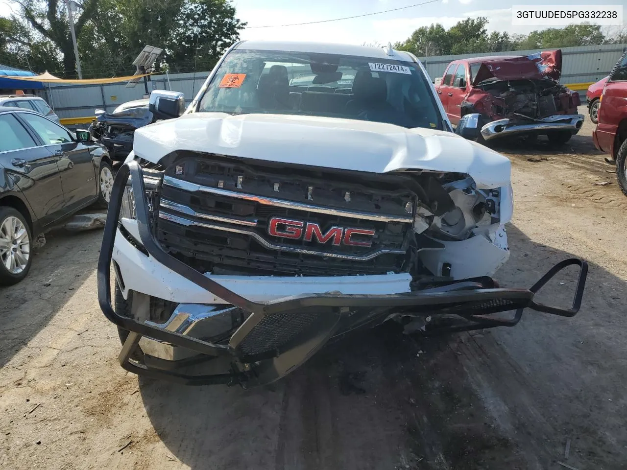 2023 GMC Sierra K1500 Slt VIN: 3GTUUDED5PG332238 Lot: 72272474