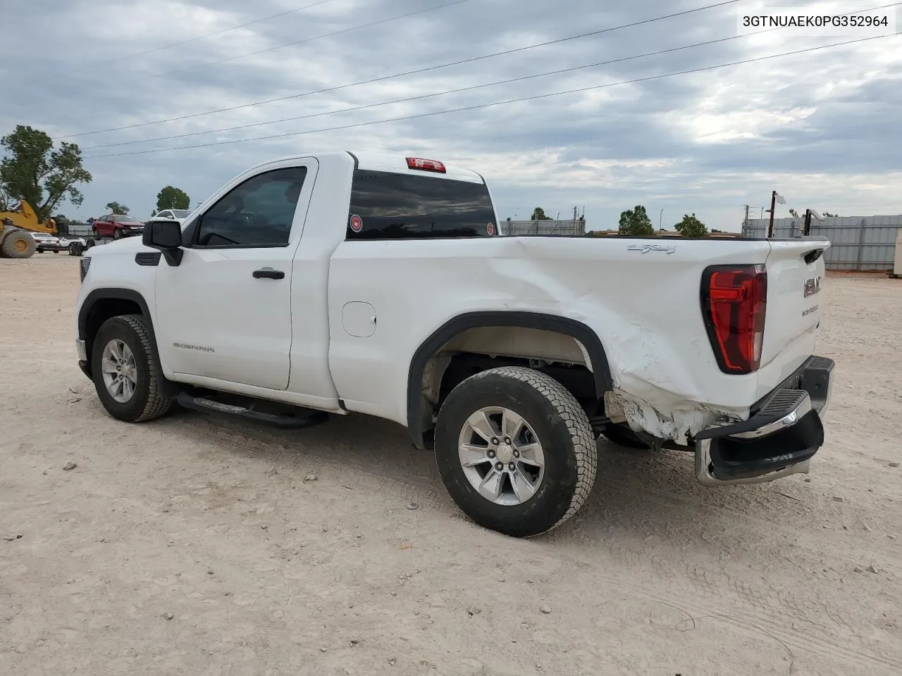 2023 GMC Sierra K1500 VIN: 3GTNUAEK0PG352964 Lot: 72469494