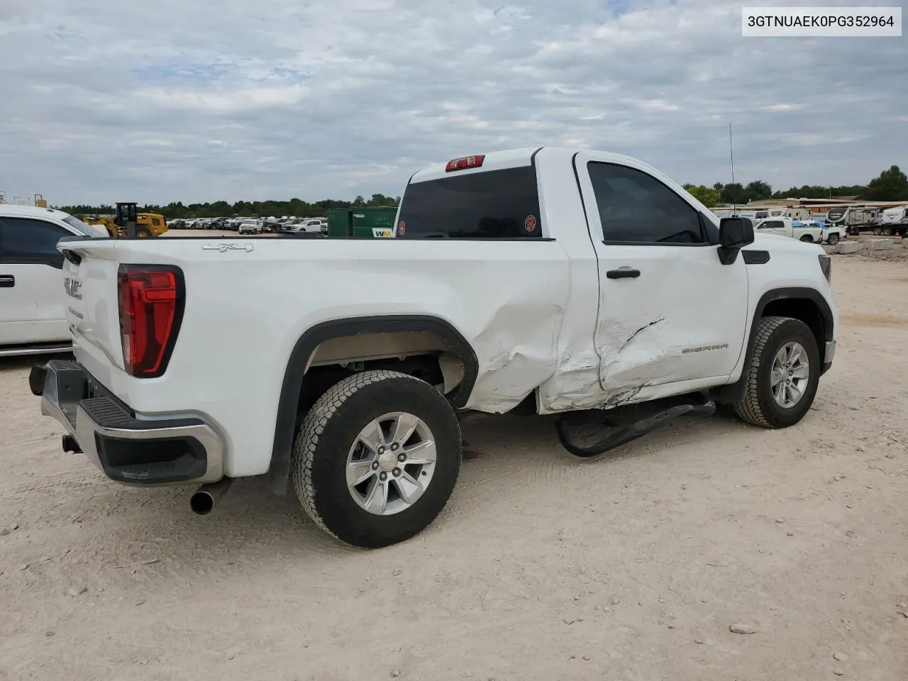 2023 GMC Sierra K1500 VIN: 3GTNUAEK0PG352964 Lot: 72469494