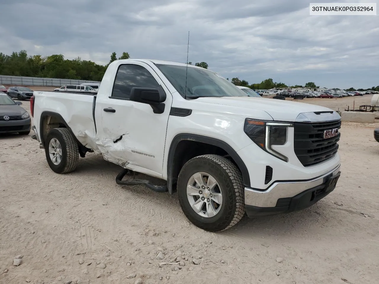 2023 GMC Sierra K1500 VIN: 3GTNUAEK0PG352964 Lot: 72469494