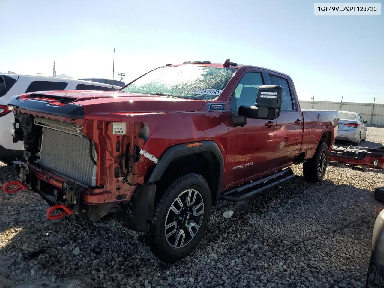 2023 GMC Sierra K3500 At4 VIN: 1GT49VE79PF123720 Lot: 72819744